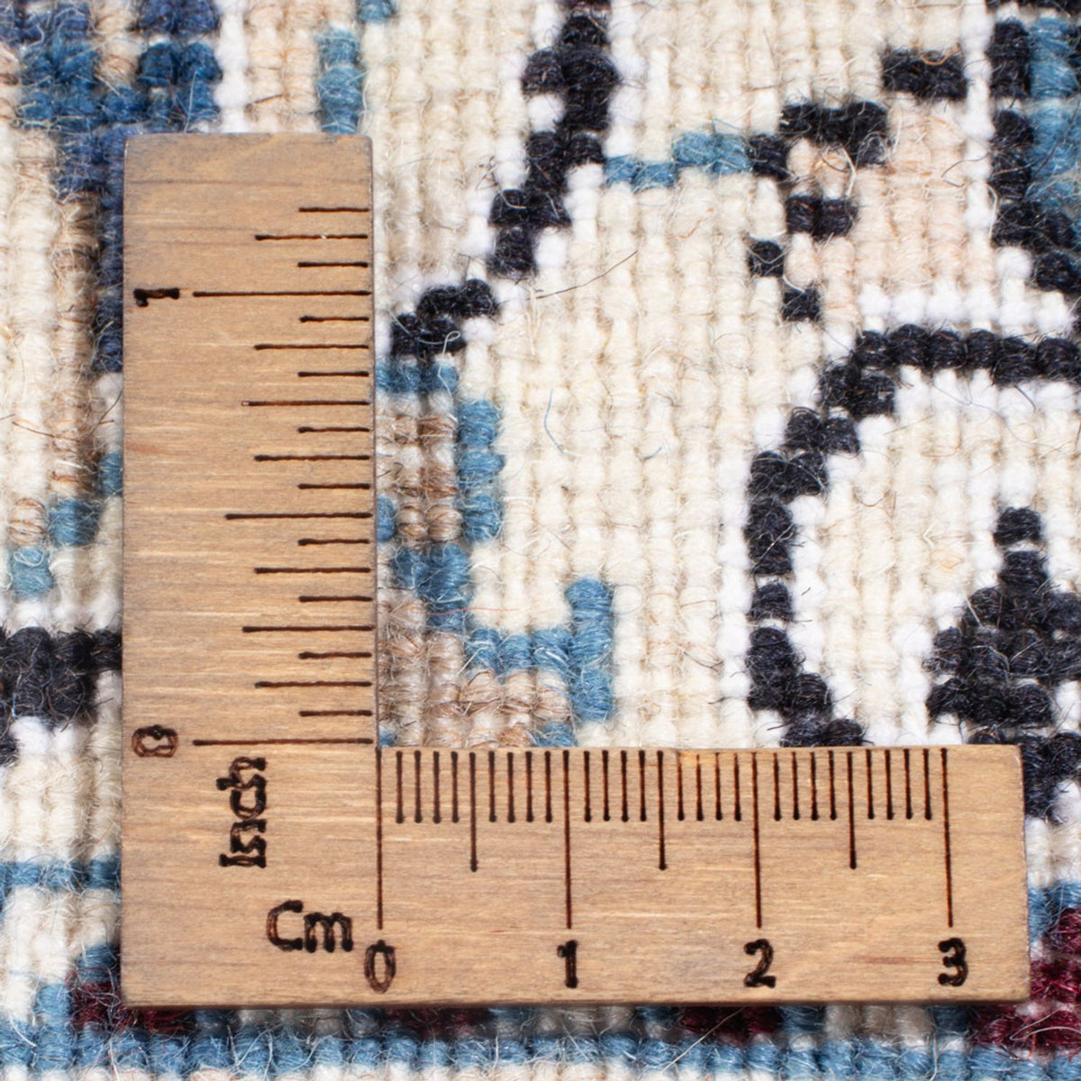 Perserteppich - Nain - Royal - 201 x 145 cm - dunkelblau