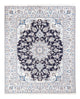Nain - 9La Teppich 149x190cm - Perserteppich - dunkelblau