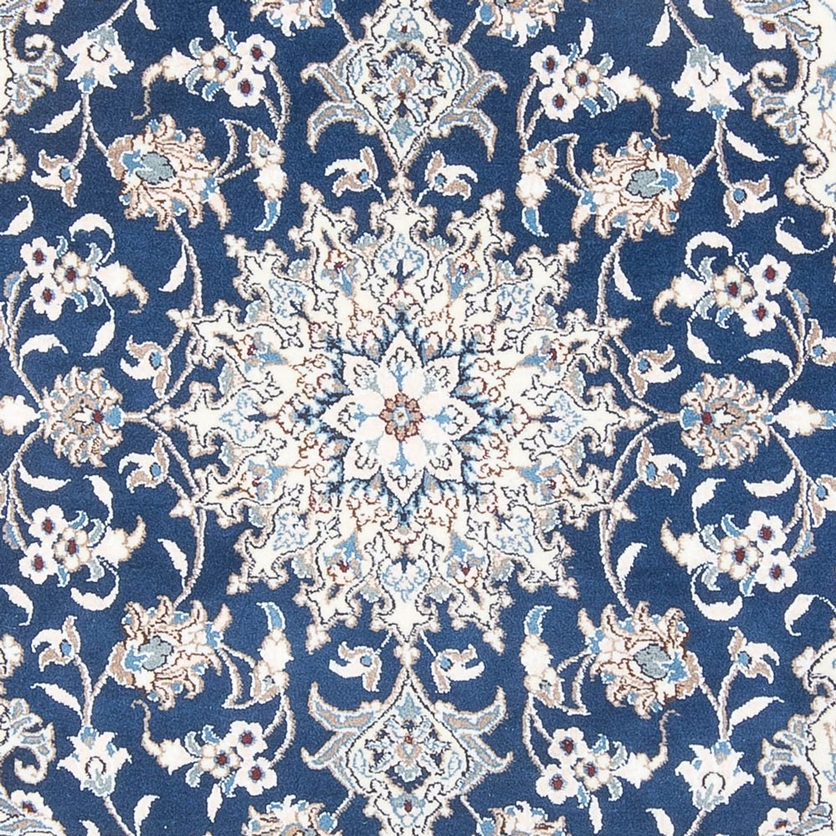 Perserteppich - Nain - Royal - 201 x 146 cm - blau