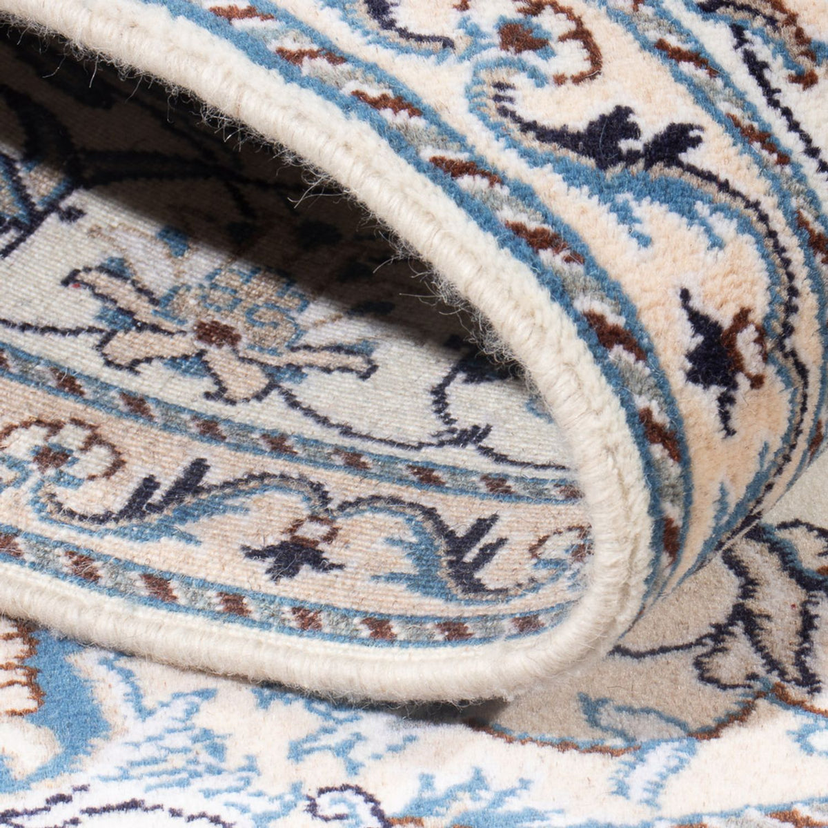 Perserteppich - Nain - Royal - 196 x 143 cm - creme