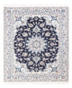 Perserteppich - Nain - Royal - 194 x 145 cm - dunkelblau