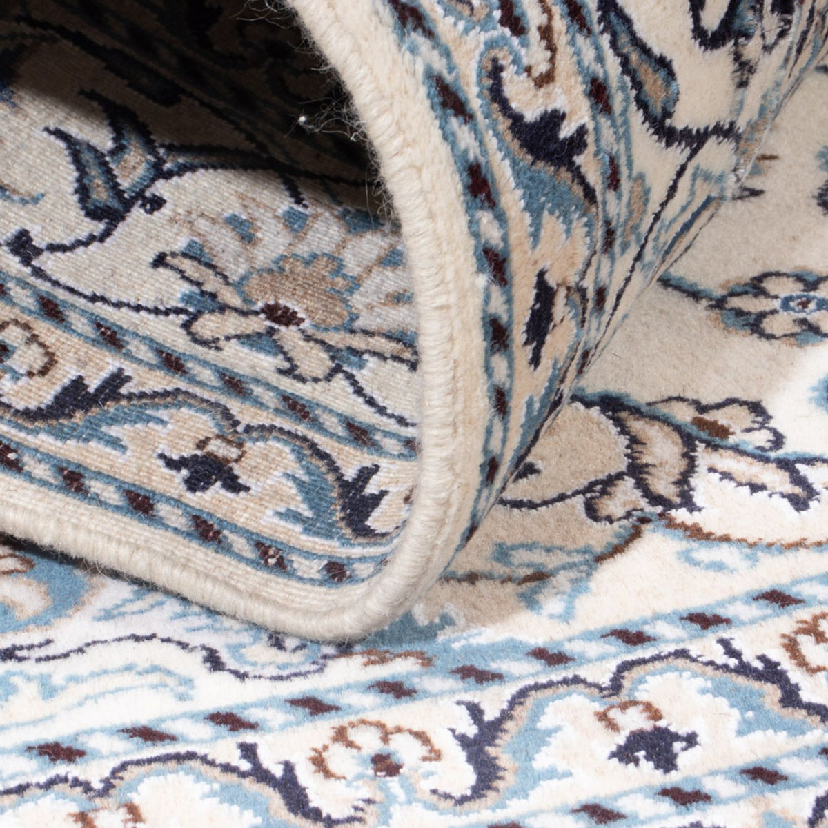 Perserteppich - Nain - Royal - 194 x 143 cm - creme