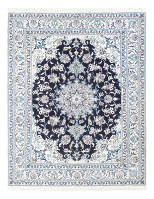 Perserteppich - Nain - Royal - 205 x 146 cm - dunkelblau