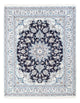 Perserteppich - Nain - Royal - 205 x 146 cm - dunkelblau