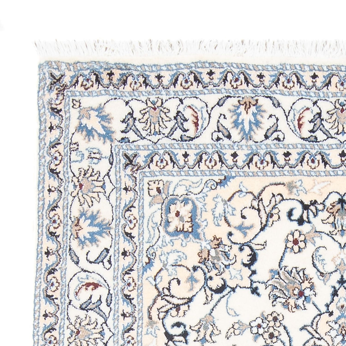 Perserteppich - Nain - Royal - 192 x 145 cm - creme