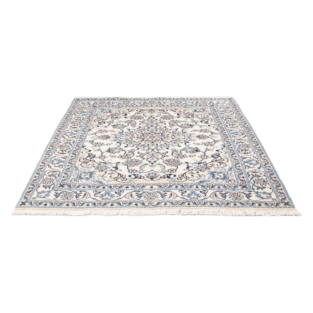 Perserteppich - Nain - Royal - 192 x 145 cm - creme