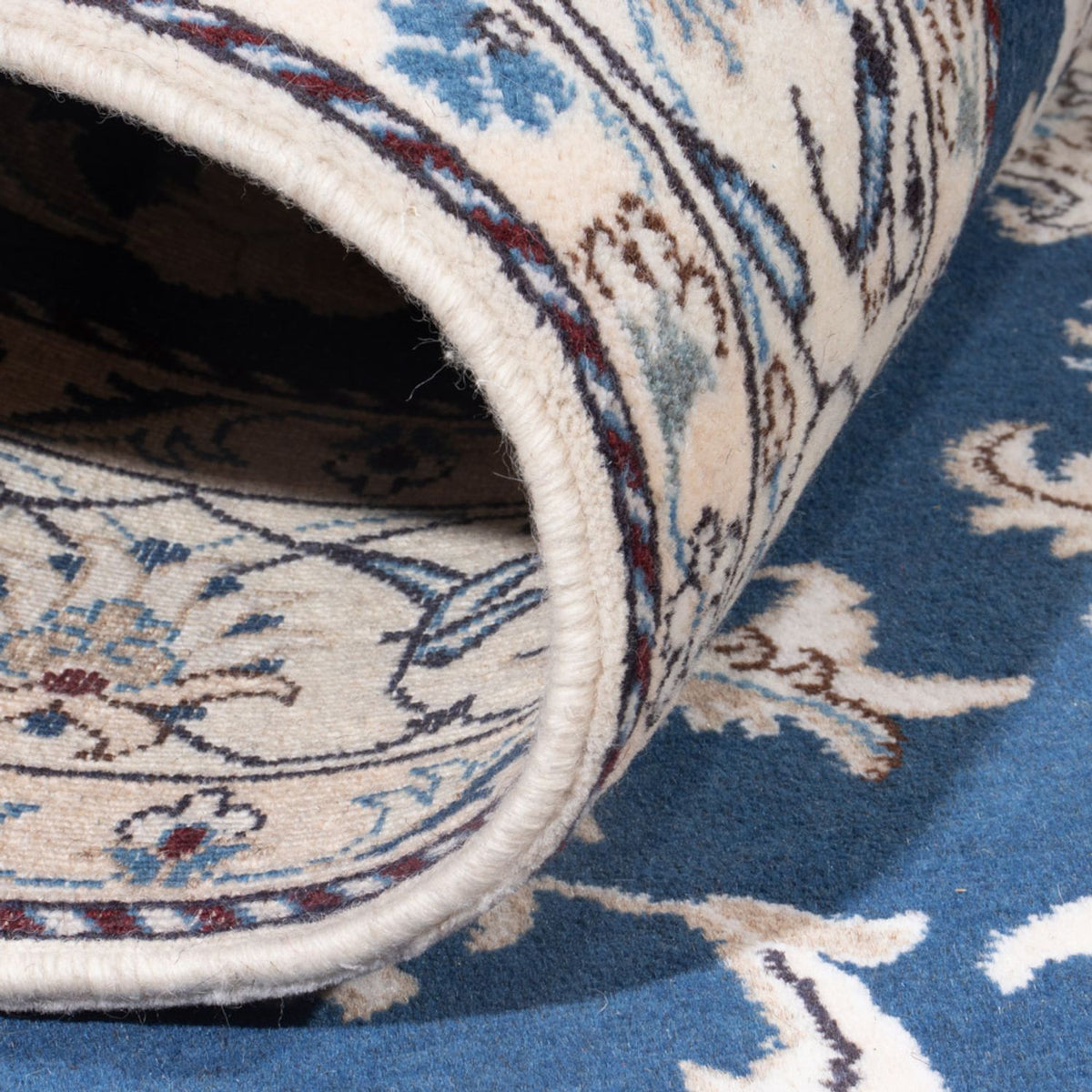 Perserteppich - Nain - Royal - 199 x 149 cm - blau