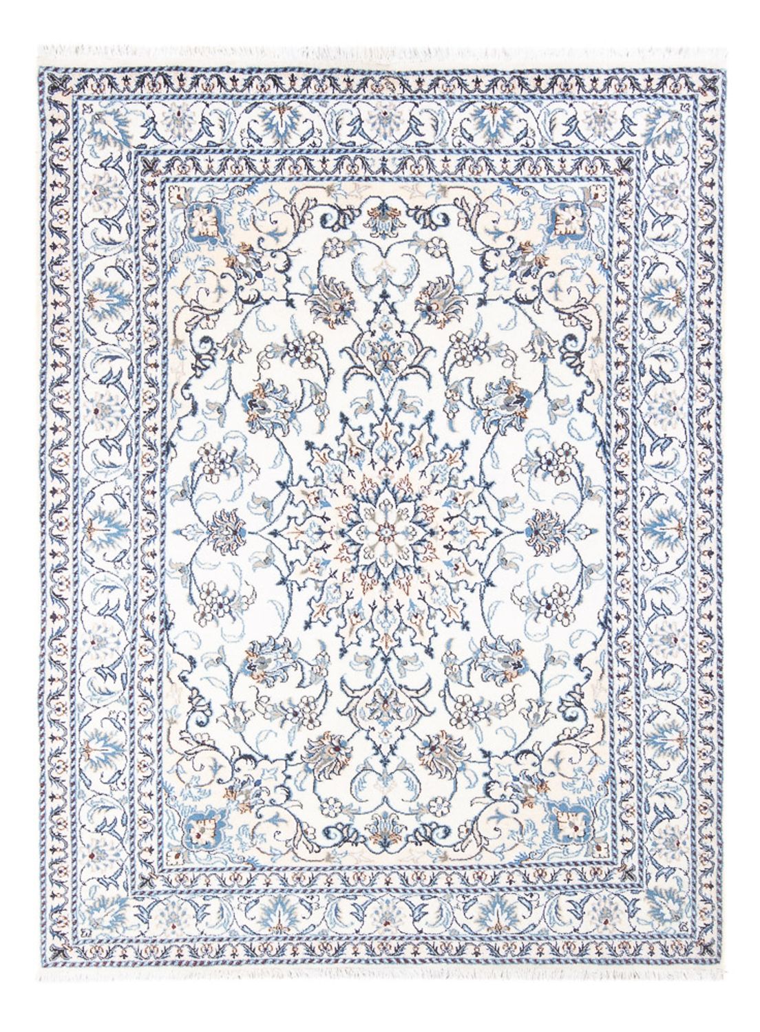 Perserteppich - Nain - Royal - 200 x 148 cm - creme