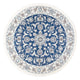 Perserteppich - Nain rund  - 150 x 150 cm - blau