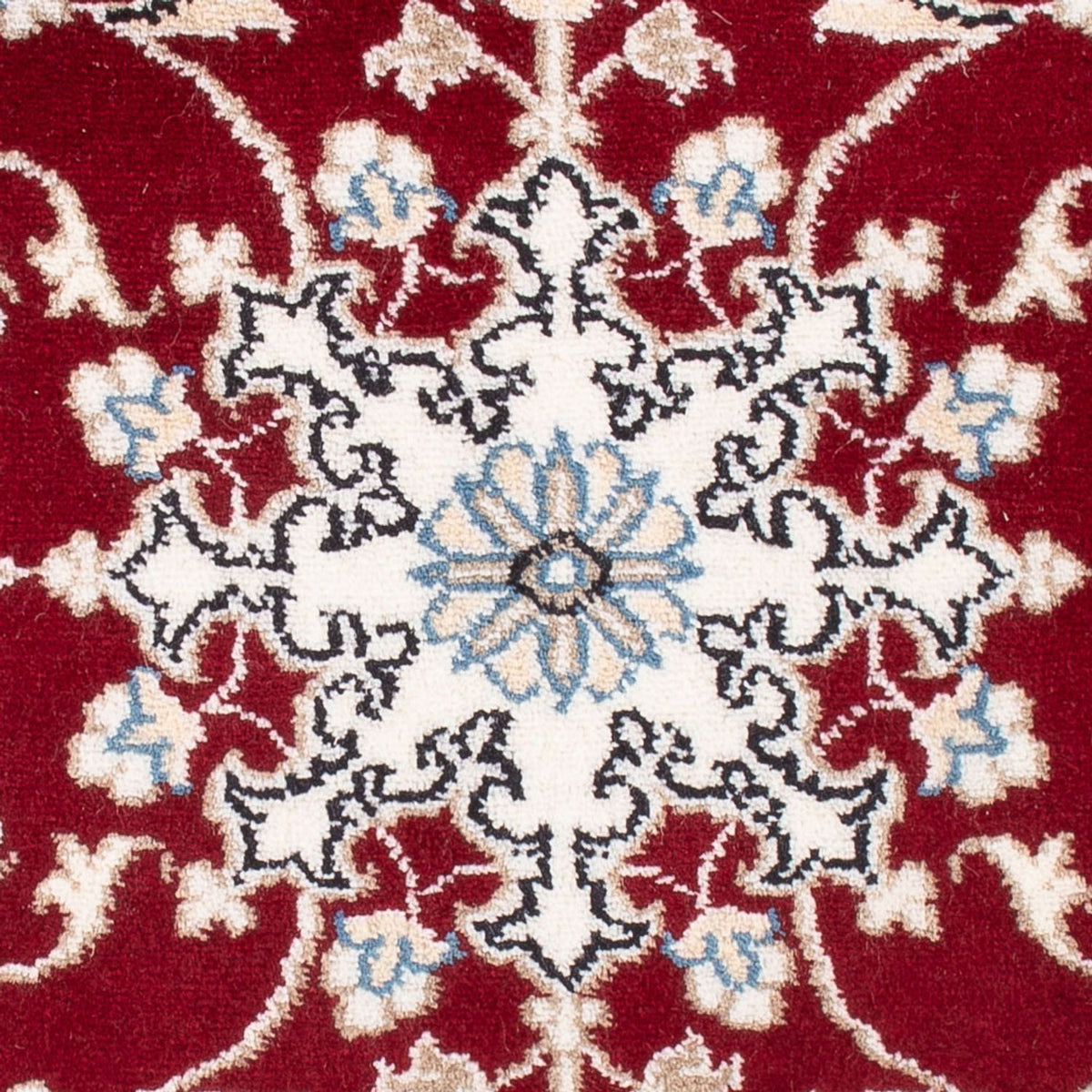 Perserteppich - Nain - Royal - 90 x 60 cm - rot