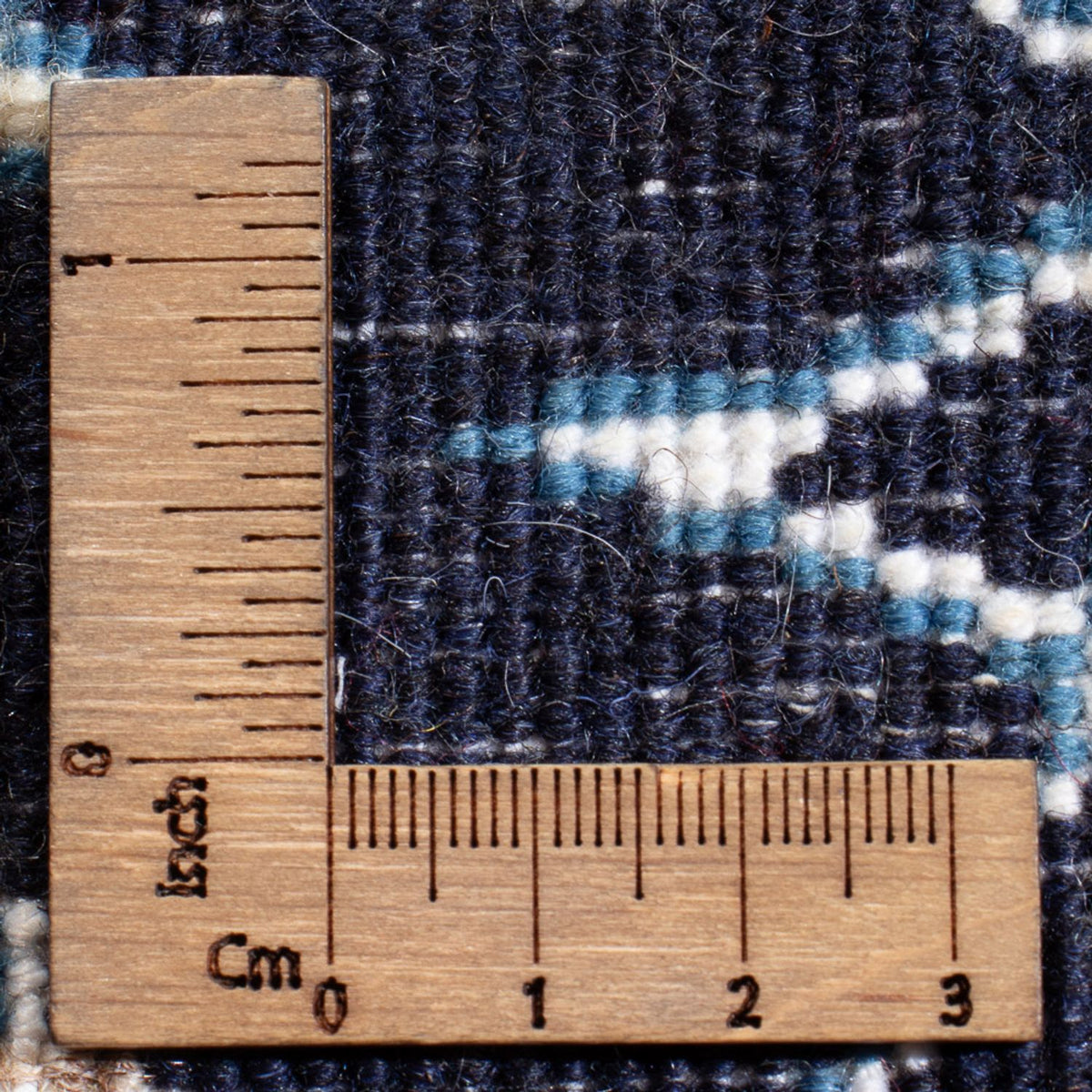 Perserteppich - Nain - Royal - 90 x 60 cm - dunkelblau