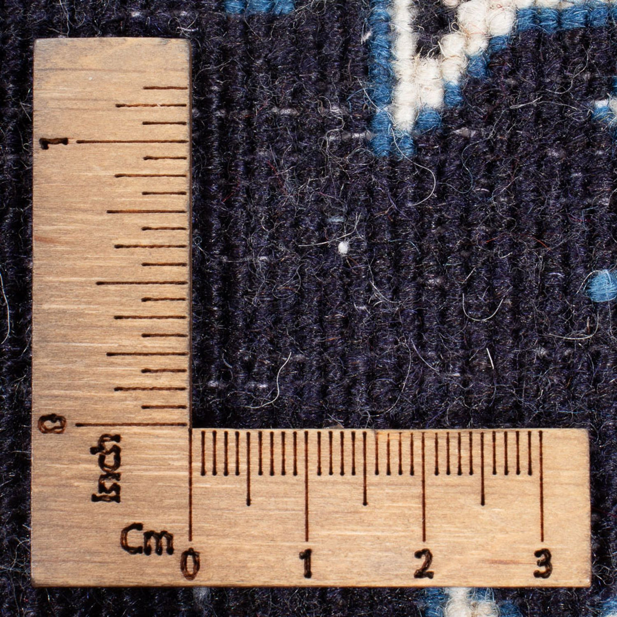 Perserteppich - Nain - Royal - 60 x 40 cm - dunkelblau