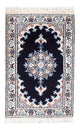 Perserteppich - Nain - Royal - 60 x 40 cm - dunkelblau