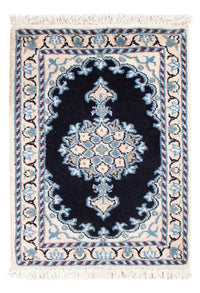 Perserteppich - Nain - Royal - 60 x 40 cm - dunkelblau