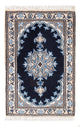 Perserteppich - Nain - Royal - 40 x 60 cm - dunkelblau