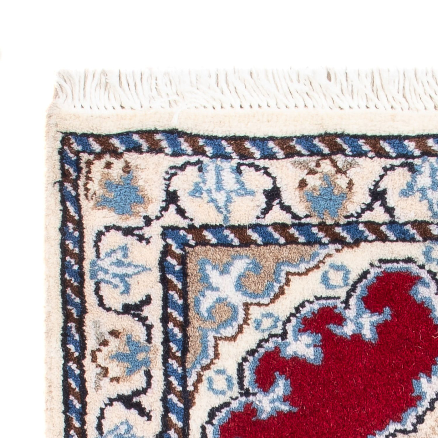 Perserteppich - Nain - Royal - 60 x 40 cm - rot