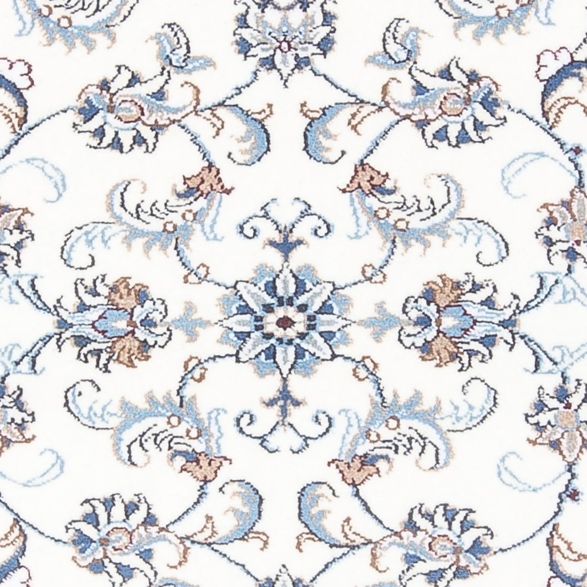 Läufer Perser - Nain - 286 x 82 cm - silber