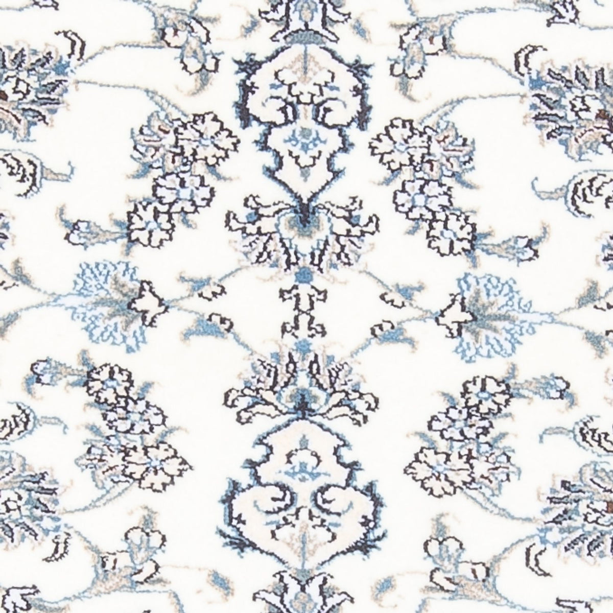 Läufer Perser - Nain - 188 x 84 cm - silber