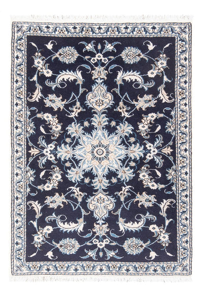 Nain Teppich 90x140cm - Perserteppich - dunkelblau