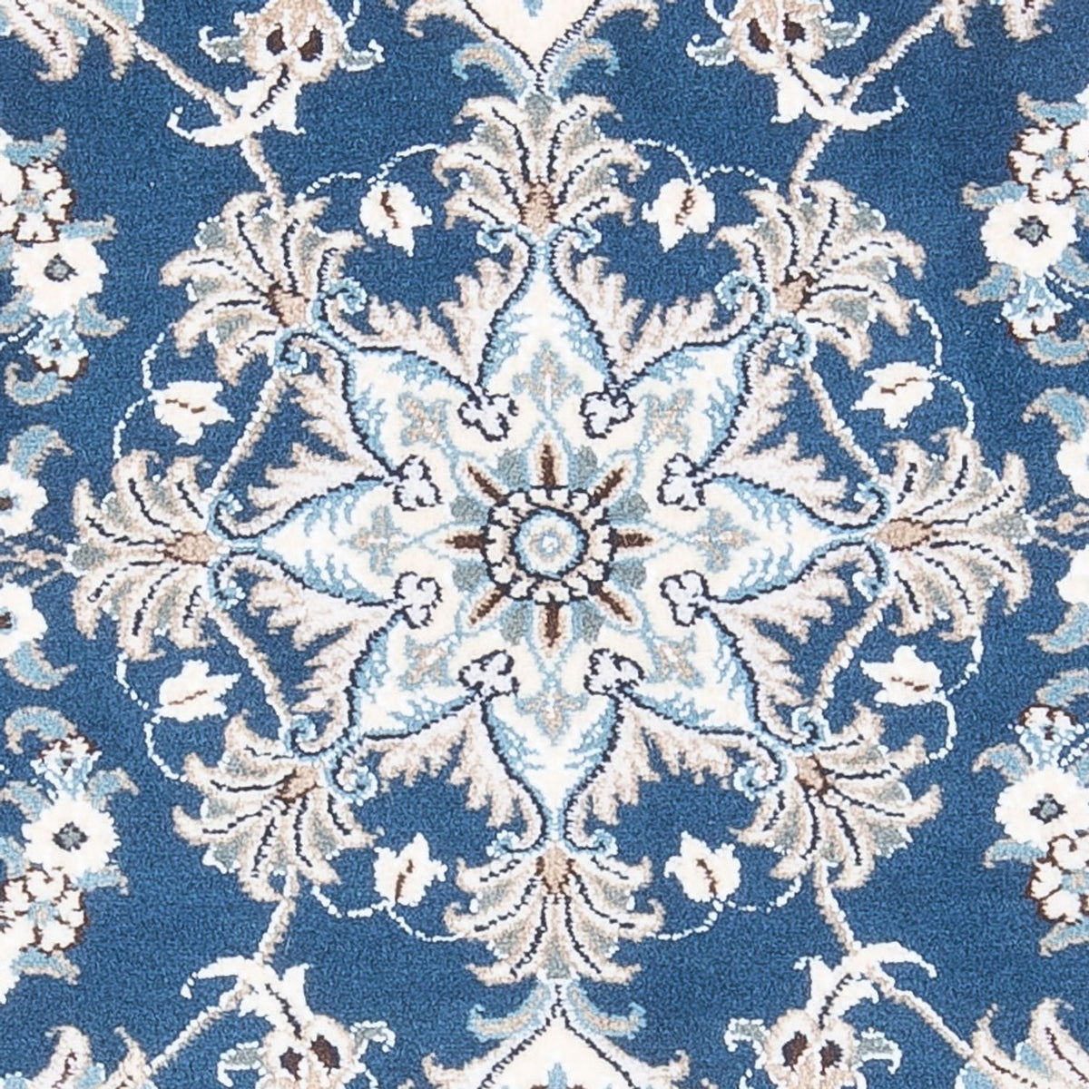 Perserteppich - Nain - 140 x 90 cm - blau