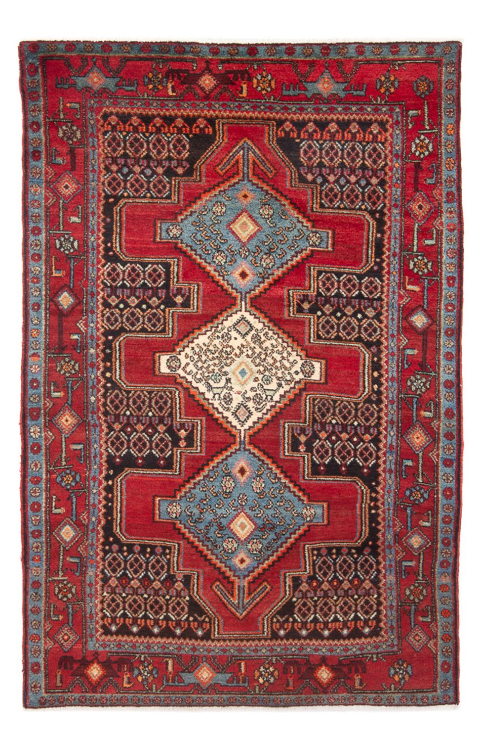 Perserteppich - Classic - 200 x 128 cm - rot