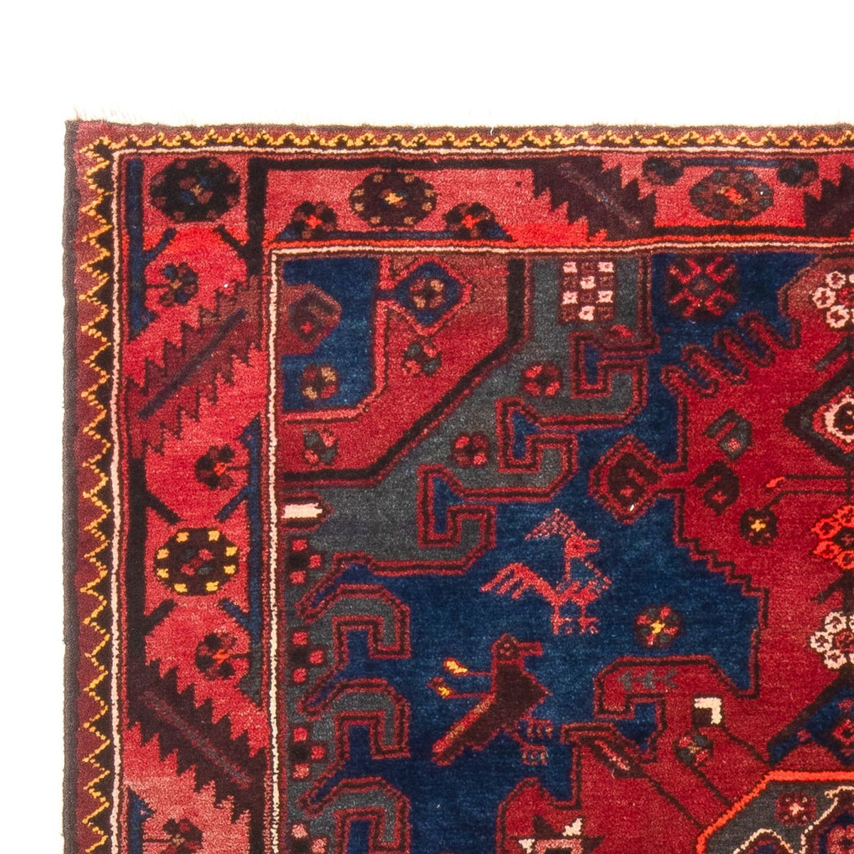 Perserteppich - Nomadic - 136 x 196 cm - blau