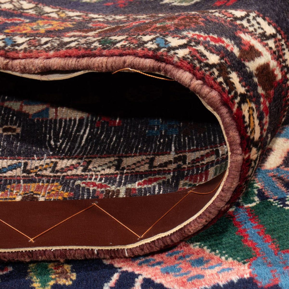 Perserteppich - Nomadic - 210 x 148 cm - dunkelblau