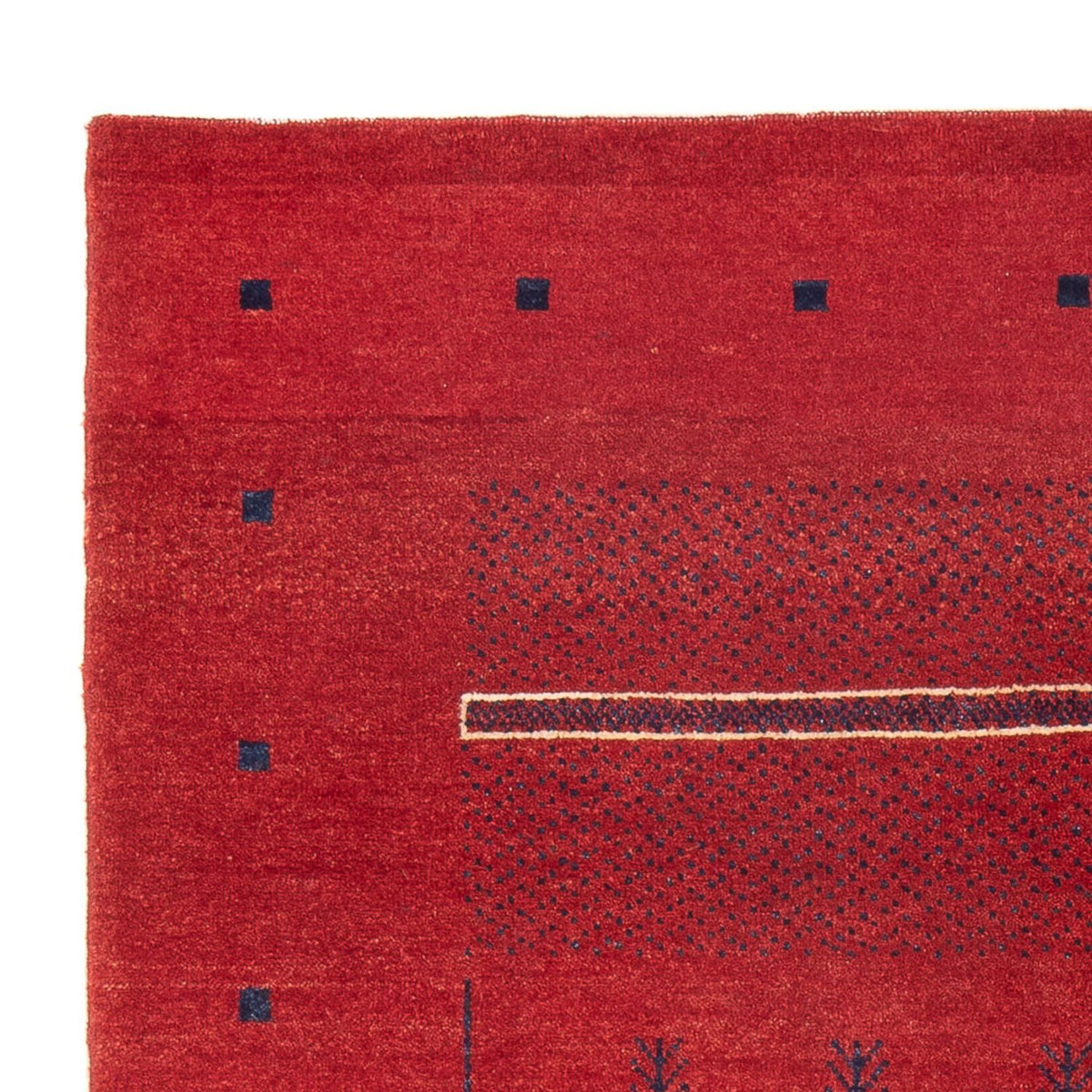 Gabbeh Persisch Teppich 125x185cm - Perserteppich Wollteppich