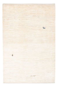 Gabbeh Teppich - Perser - 176 x 120 cm - weiß