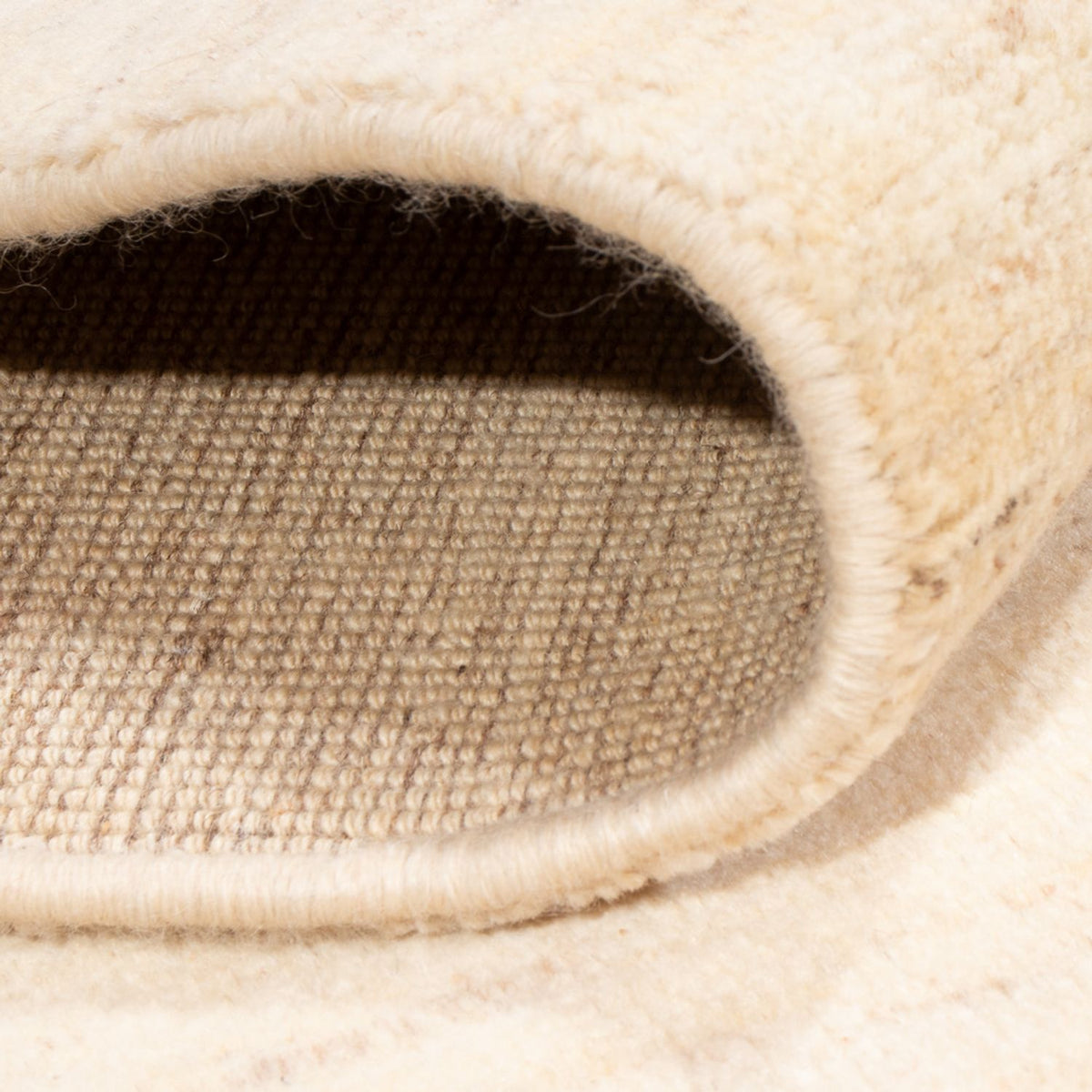 Gabbeh Teppich - Perser - 176 x 120 cm - weiß