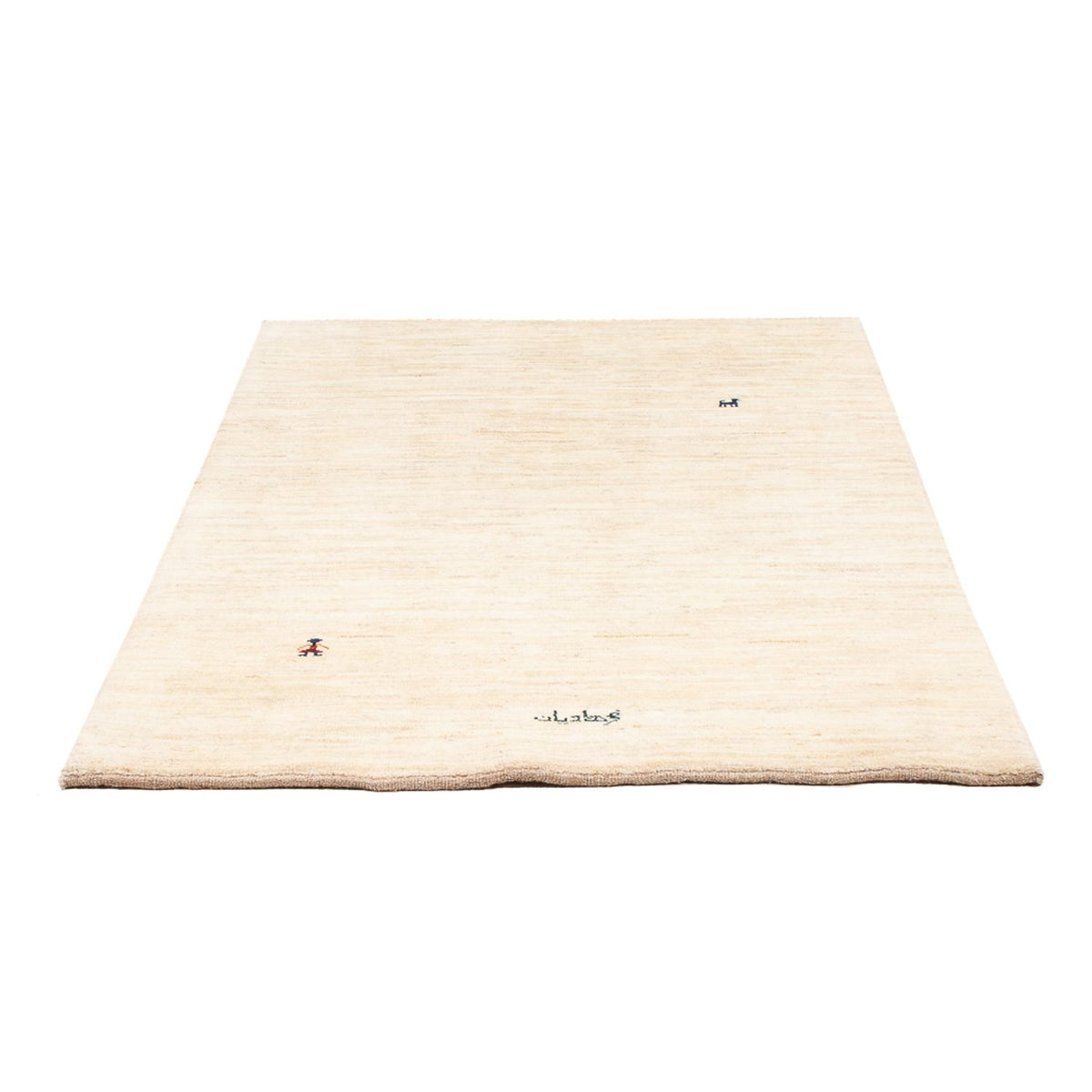 Gabbeh Teppich - Perser - 163 x 110 cm - hellgrau