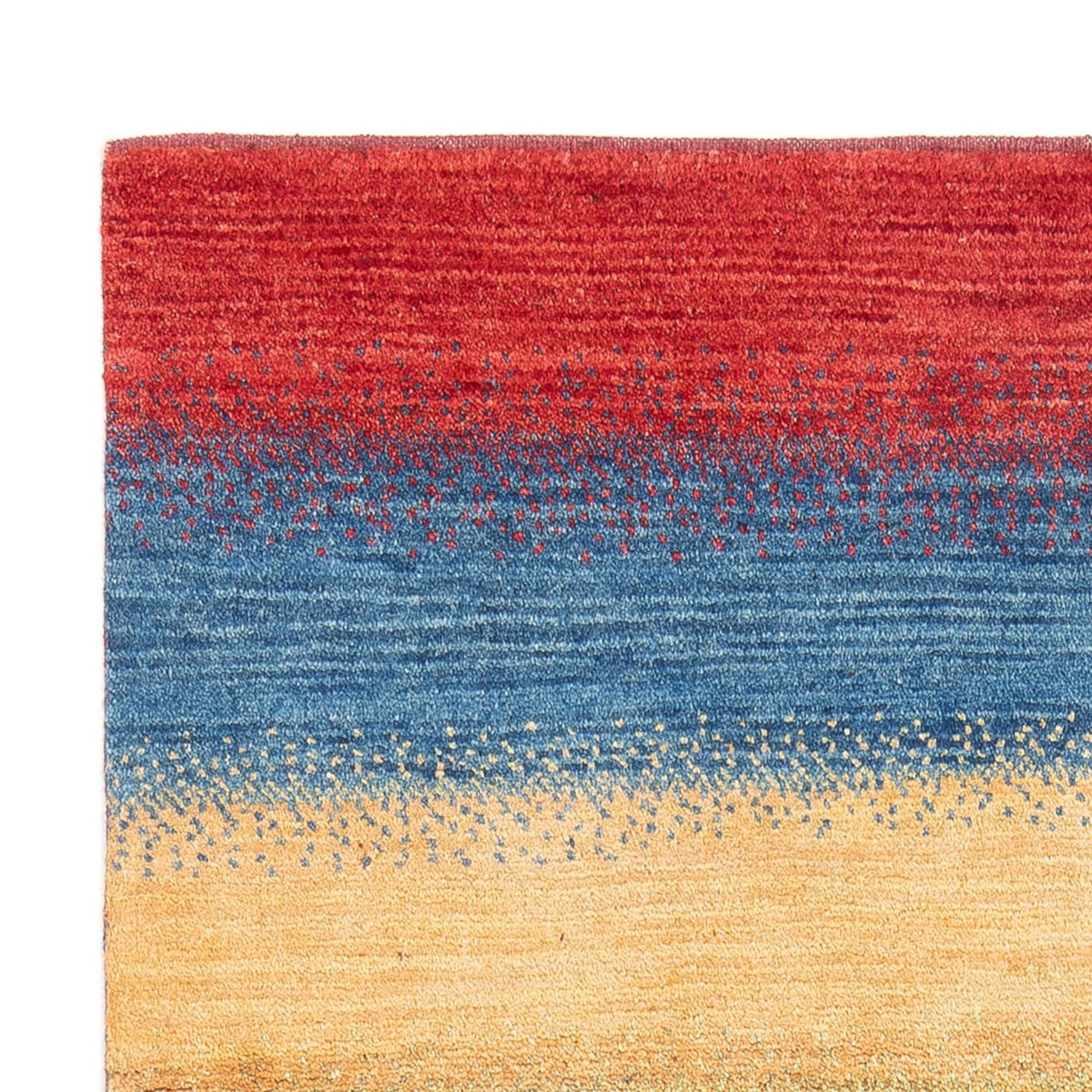 Gabbeh Persisch Teppich 126x185cm - Perserteppich Wollteppich