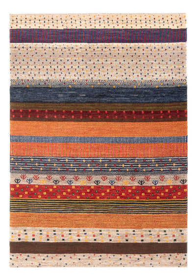 Gabbeh Persisch Teppich 123x177cm - Perserteppich Wollteppich