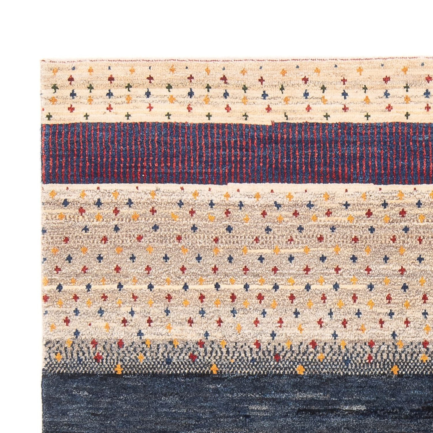 Gabbeh Persisch Teppich 177x123cm - Perserteppich Wollteppich