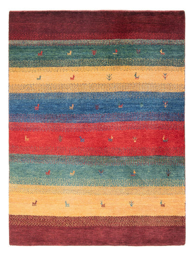 Gabbeh Persisch Teppich 120x160cm - Perserteppich Wollteppich