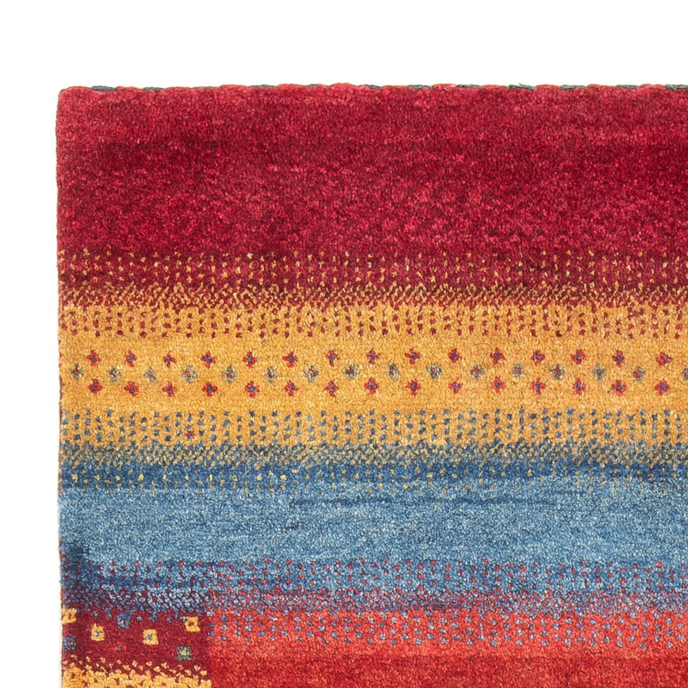 Gabbeh Persisch Teppich 188x121cm - Perserteppich Wollteppich