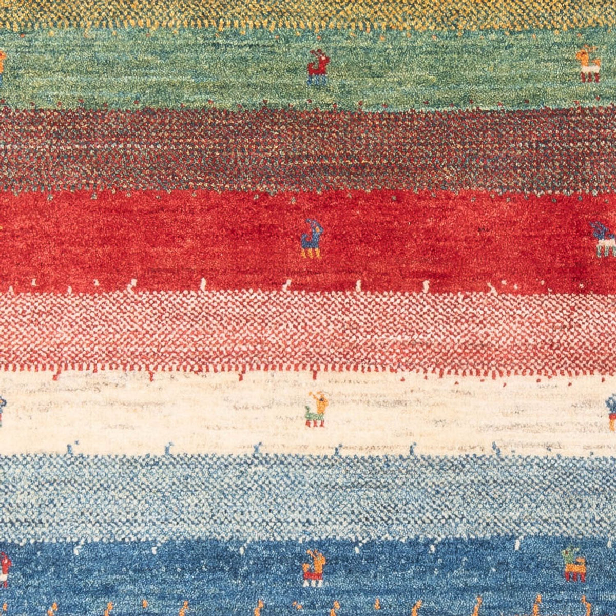 Gabbeh Teppich - Perser - 180 x 120 cm - mehrfarbig