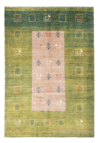 Gabbeh Teppich - Perser - 190 x 119 cm - mehrfarbig