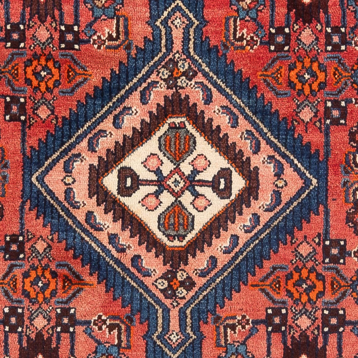 Perserteppich - Nomadic - 205 x 130 cm - rot