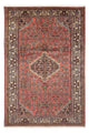 Hamadan Teppich 127x194cm - Perserteppich - rot