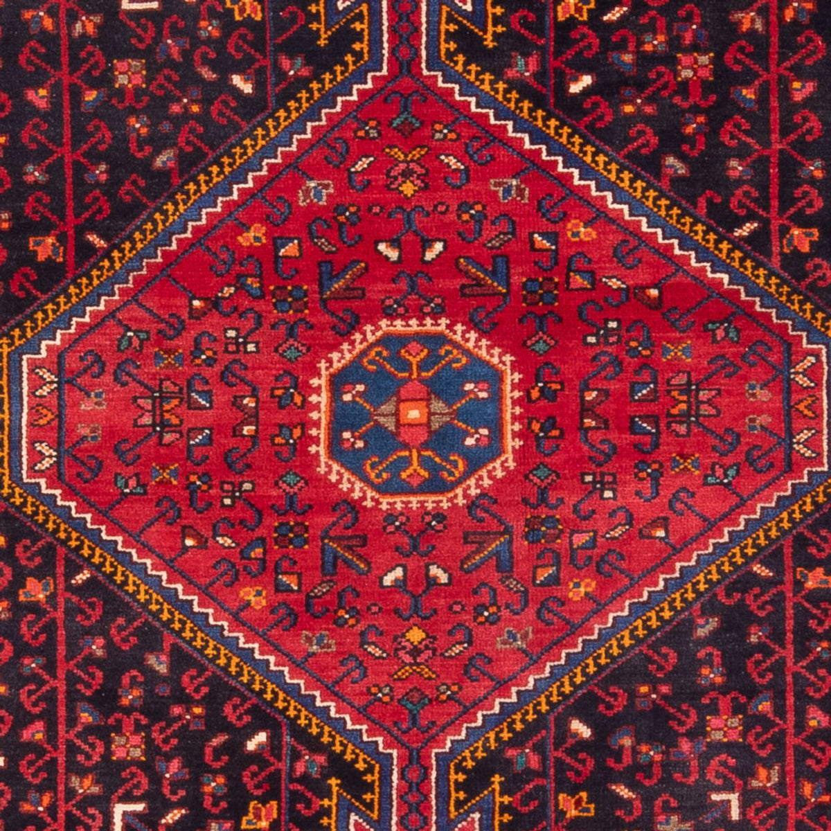 Perserteppich - Nomadic - 230 x 136 cm - dunkelblau