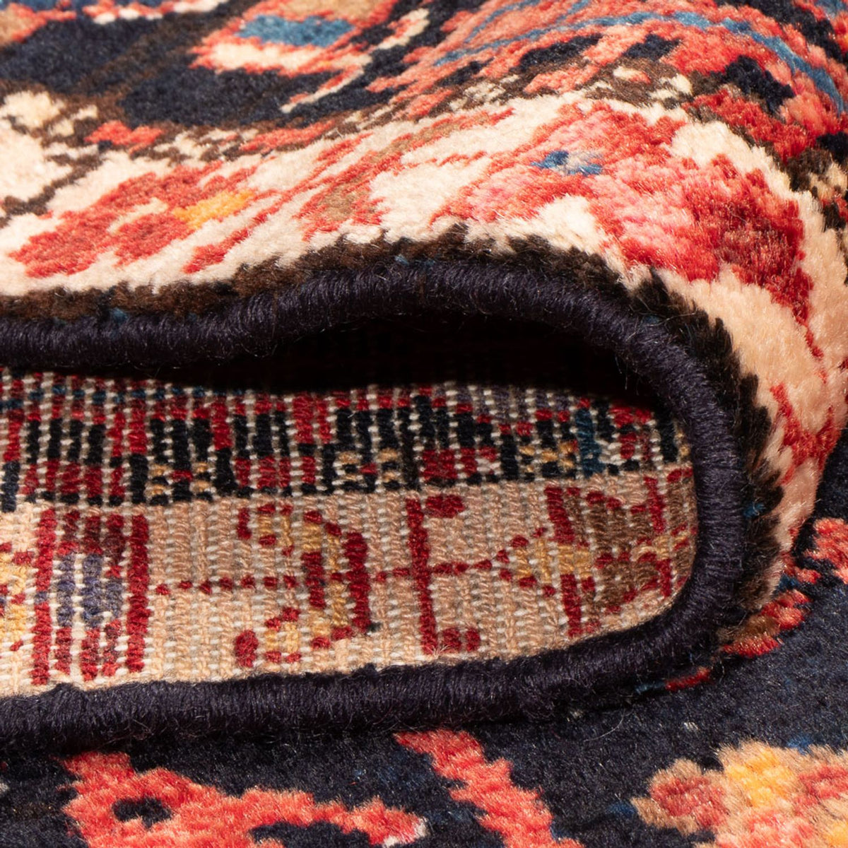 Perserteppich - Nomadic - 215 x 135 cm - dunkelblau