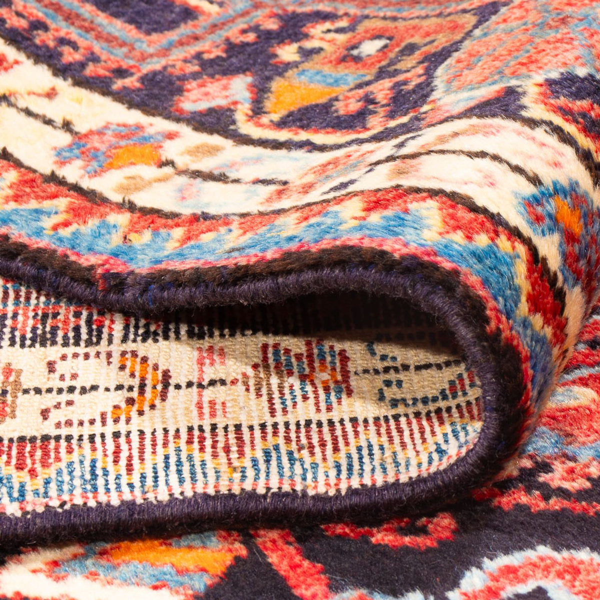 Perserteppich - Nomadic - 234 x 155 cm - hellrot