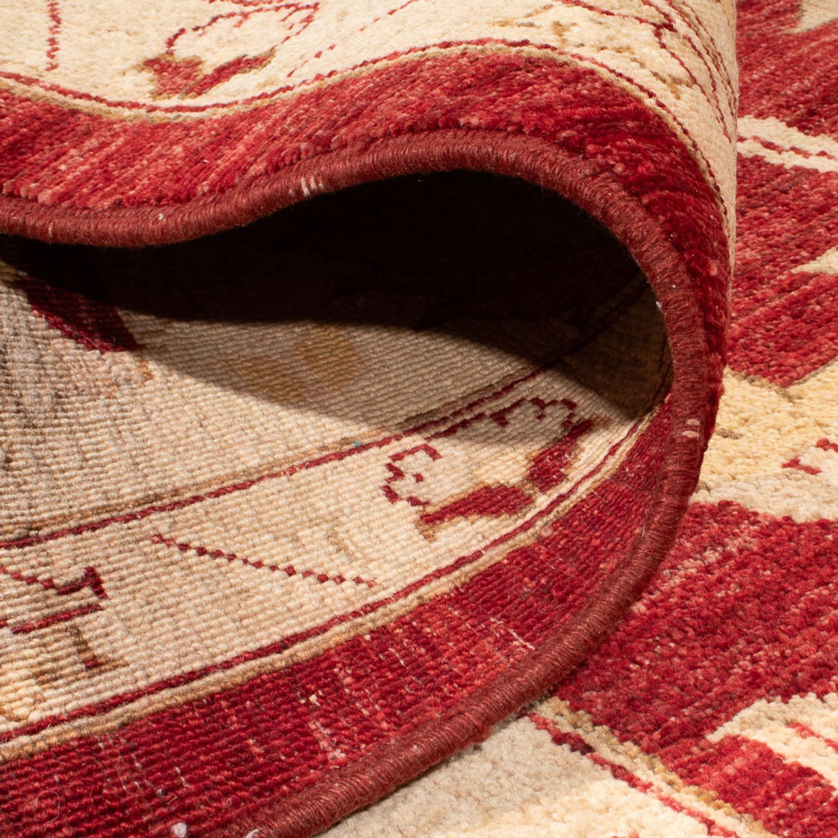 Ziegler Teppich - 371 x 298 cm - rot