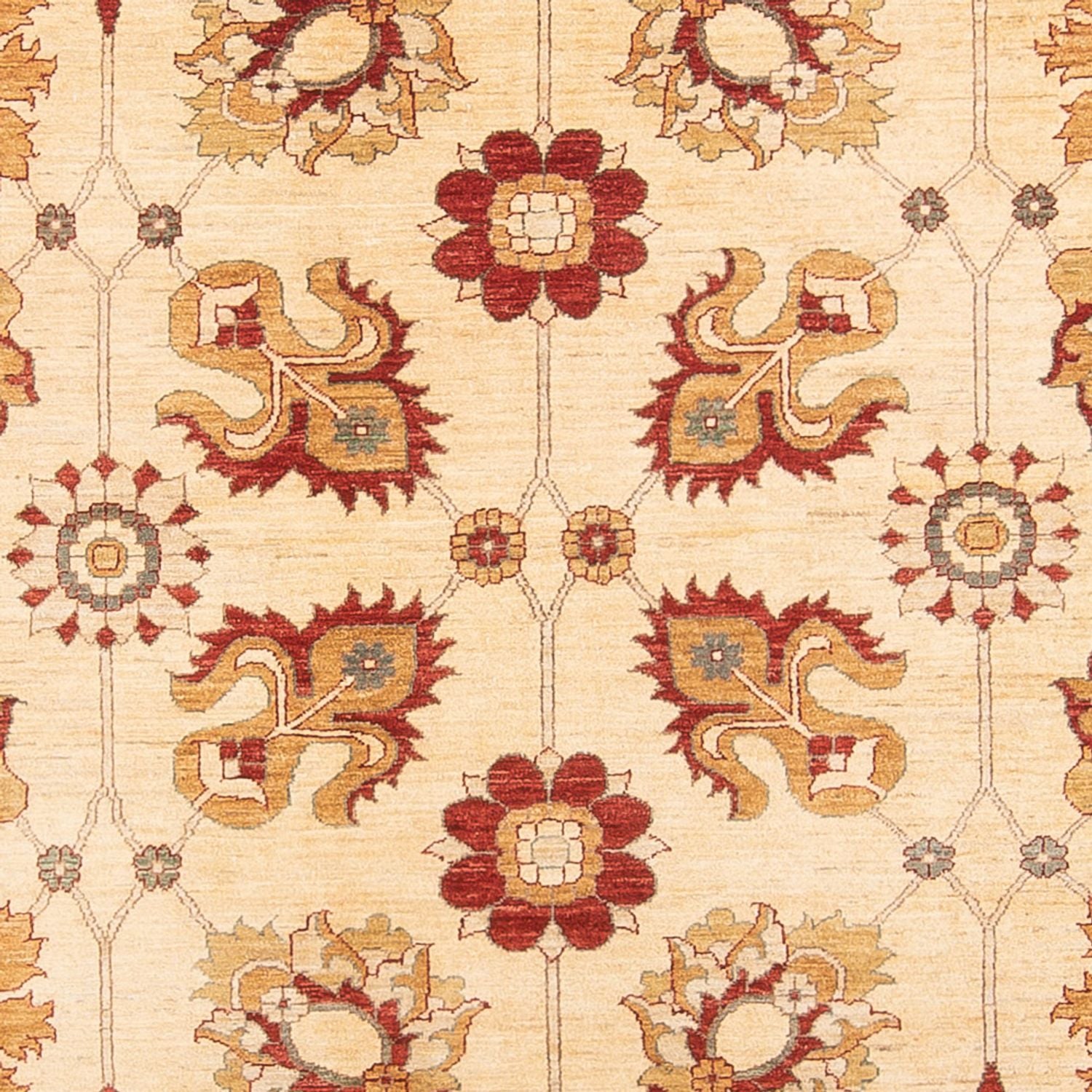 Ziegler Teppich - 385 x 294 cm - beige