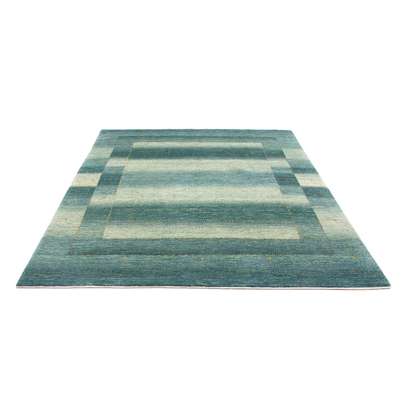 Gabbeh Teppich - Loribaft Perser - 250 x 168 cm - hellblau