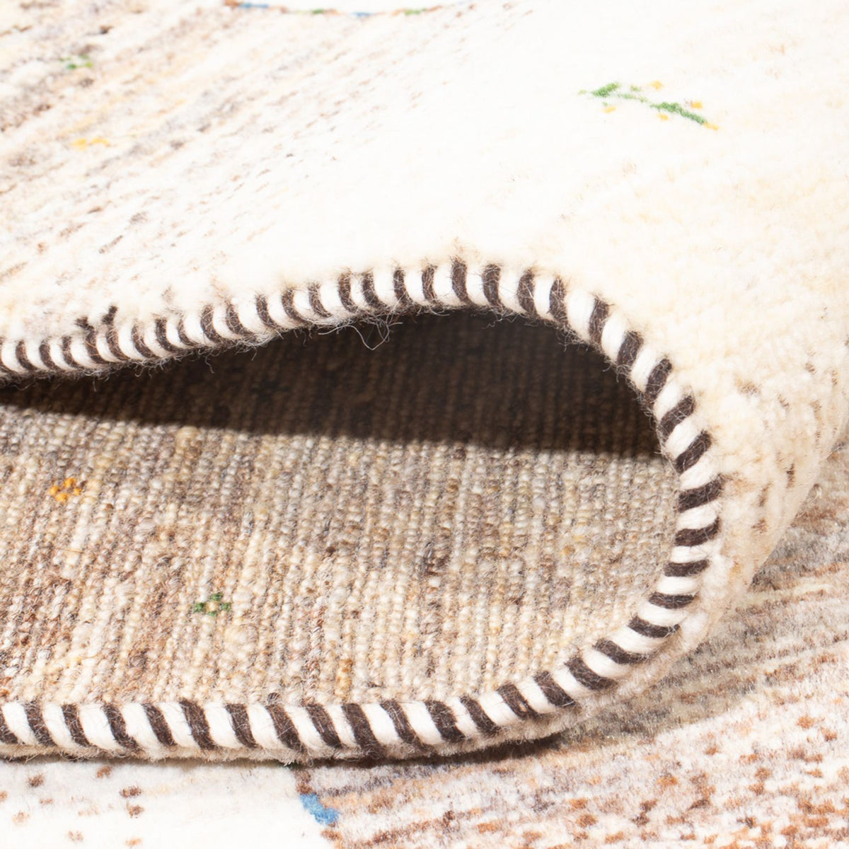 Gabbeh Teppich - Loribaft Perser - 244 x 177 cm - mehrfarbig