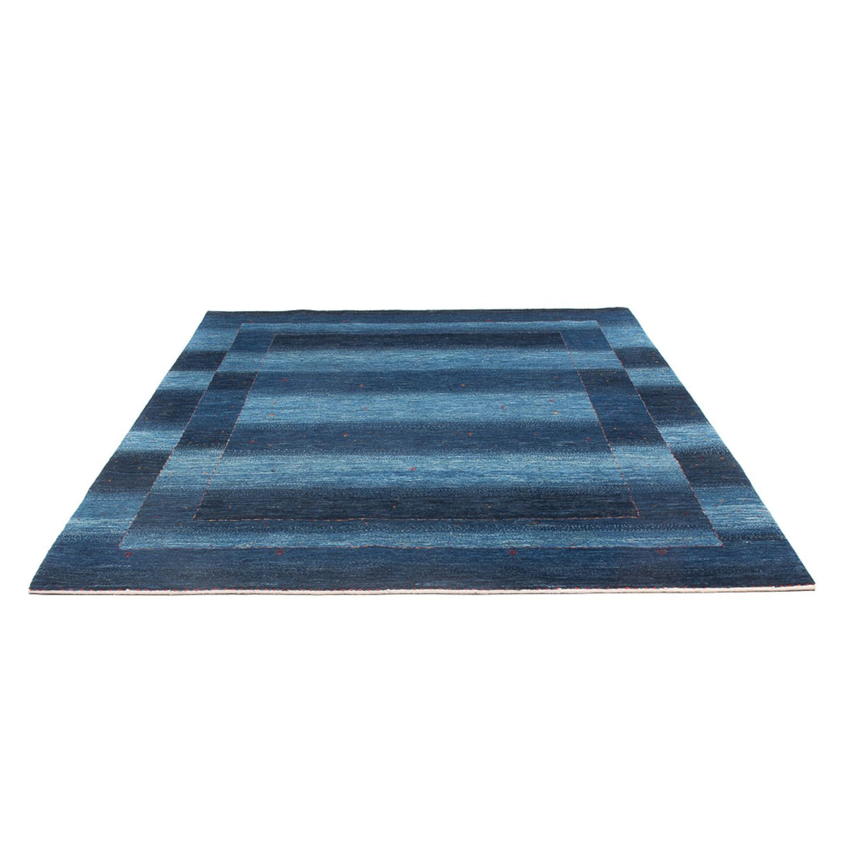 Gabbeh Teppich - Loribaft Perser - 232 x 179 cm - seeblau