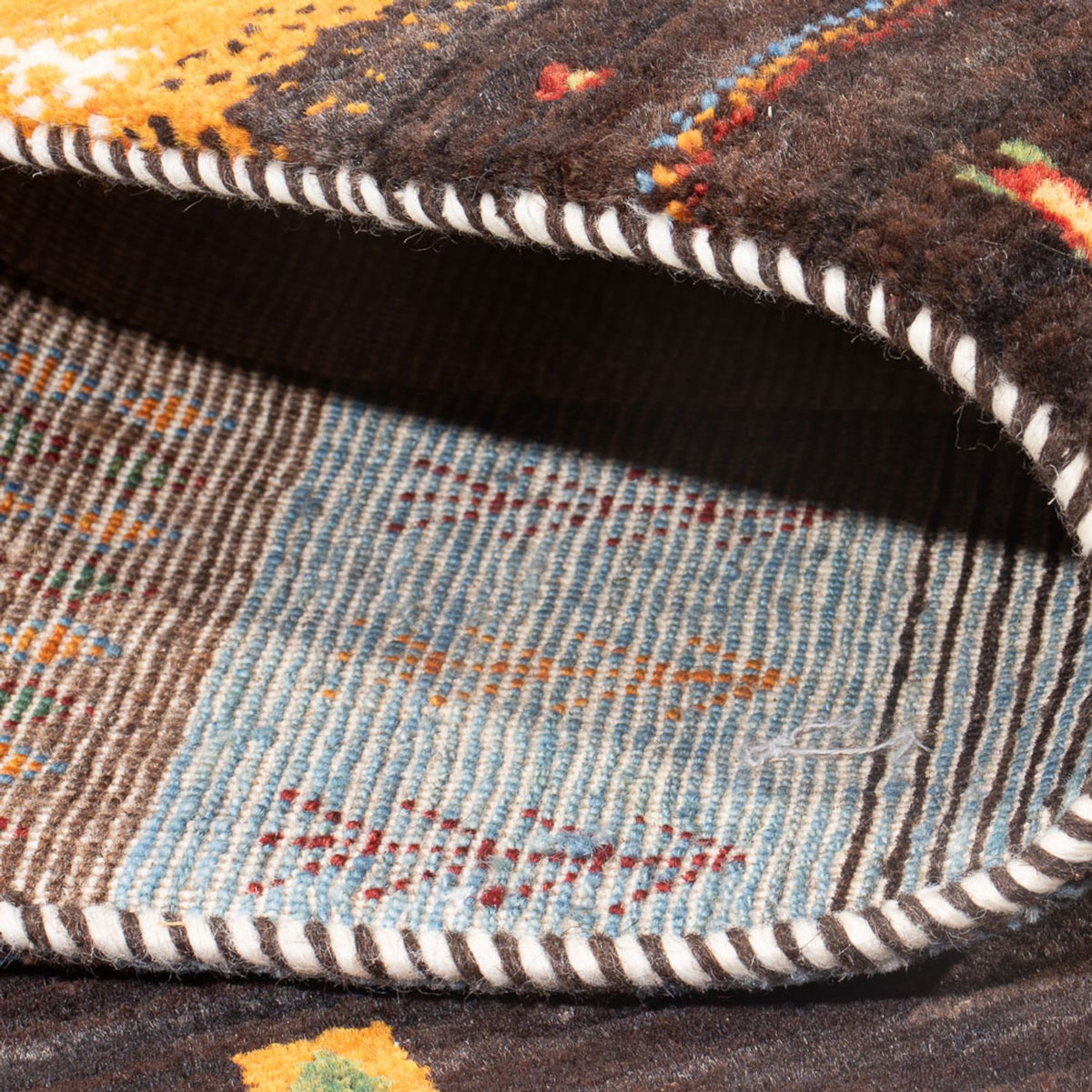 Gabbeh Teppich - Loribaft Perser - 248 x 175 cm - mehrfarbig