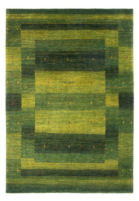 Gabbeh Teppich - Loribaft Perser - 243 x 166 cm - dunkelgrün